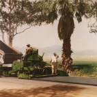 Paving Perris, CA 1950s